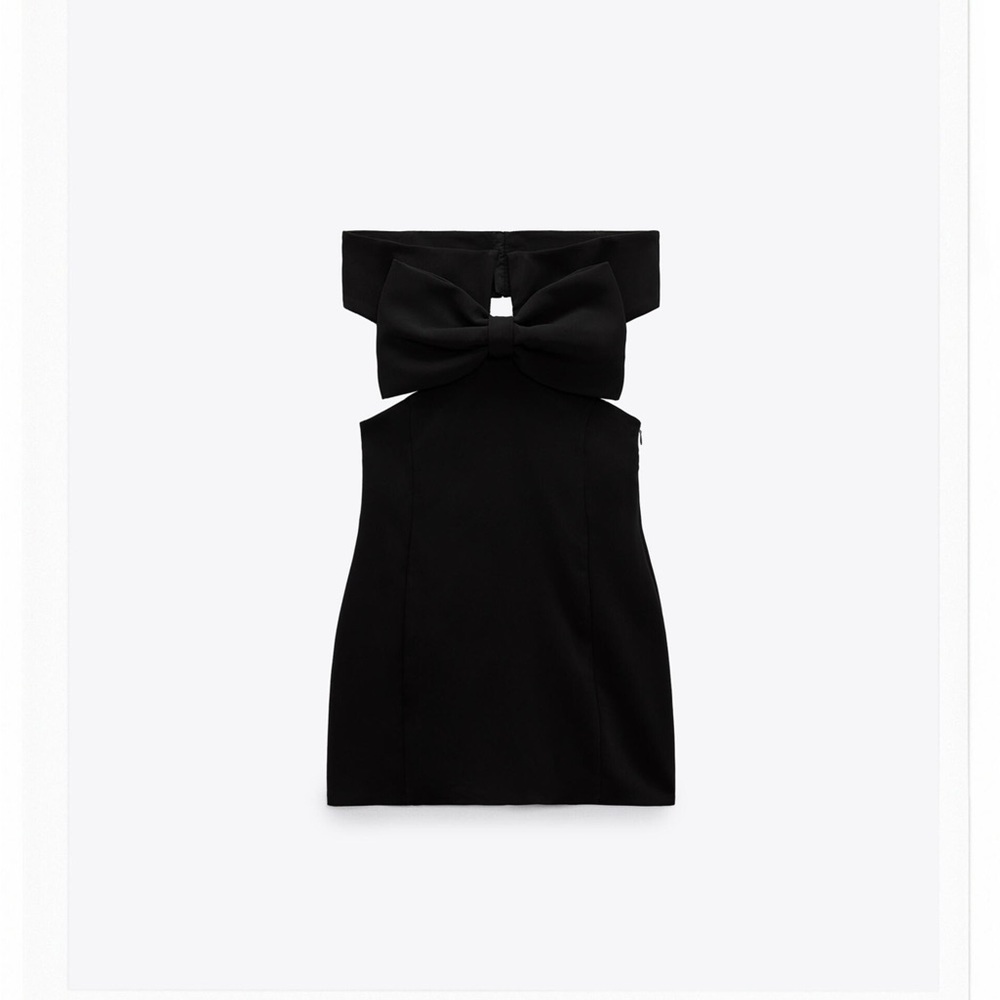 Zara bow dress. Too late for a return brand new with tags